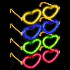 Glowstick-briller Hjerter