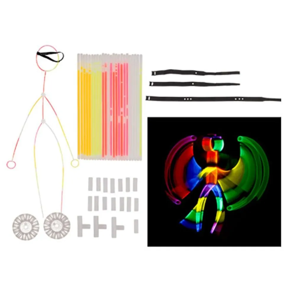 Glowstickfigur for Kropp