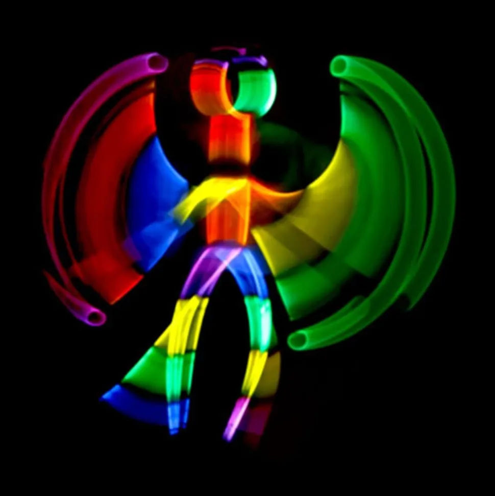 Glowstickfigur for Kropp