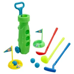 Golfsett i plast for barn
