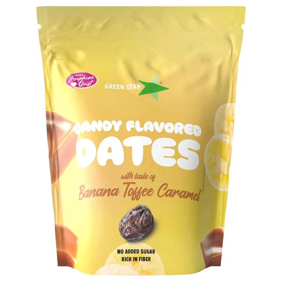 Green Star Dates Banana Toffee