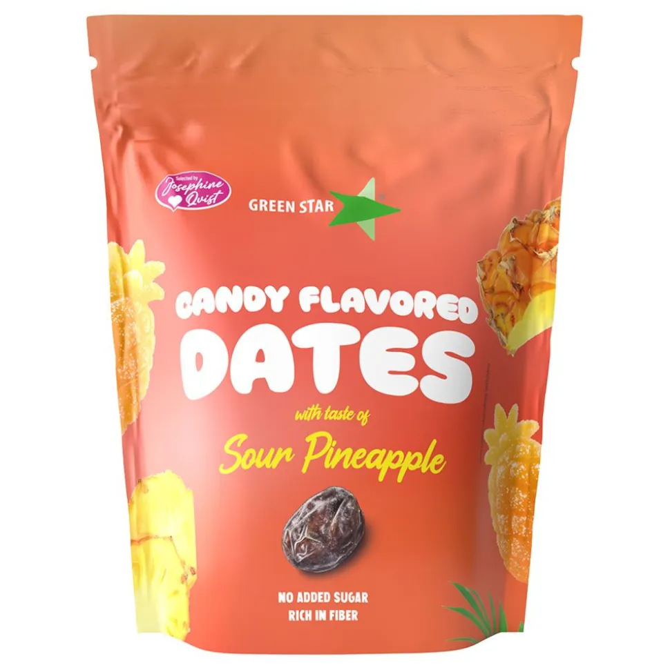 Green Star Dates Sour Pineapple