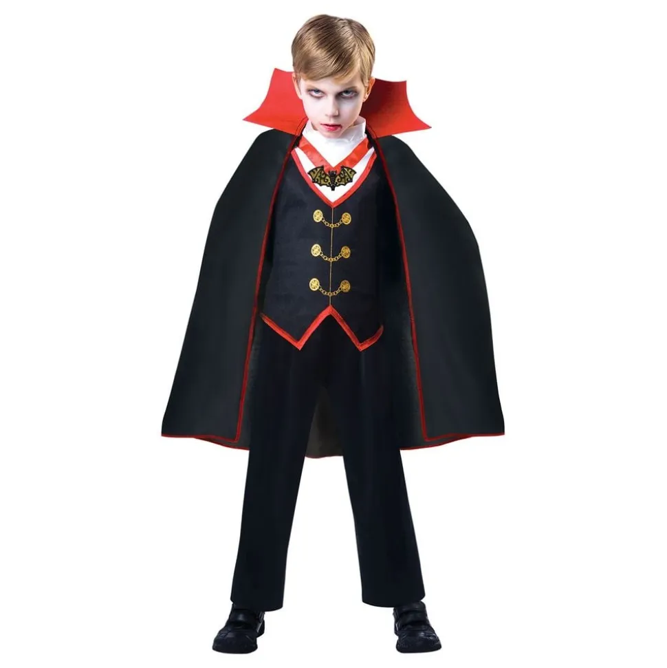 Greve Dracula Barn Kostyme