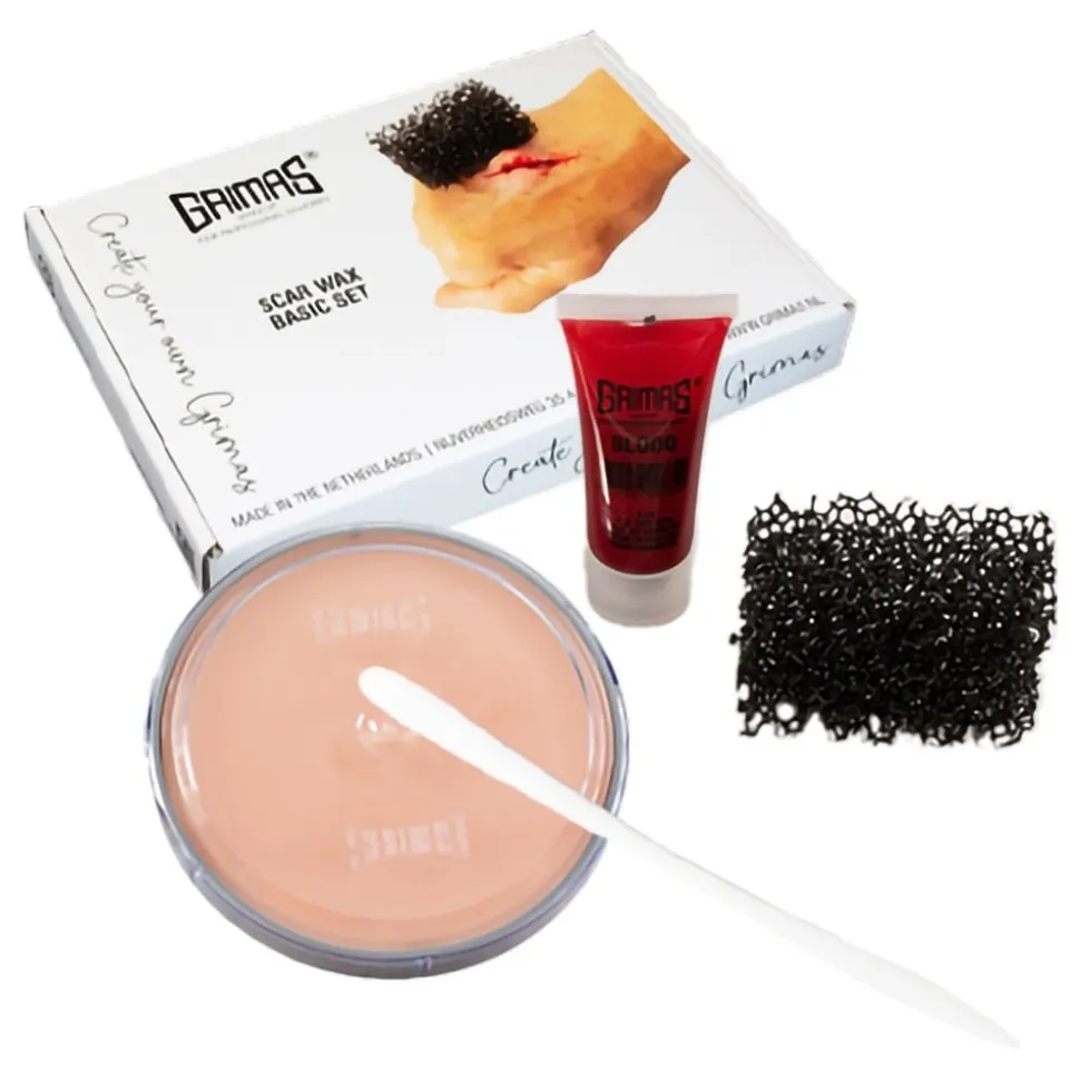 Grimas Scar Wax Basic Sminkesett