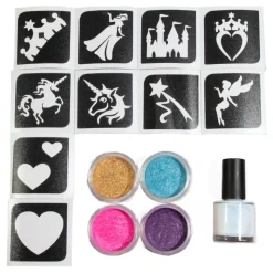 Grimas Sparkling Powder Tatoveringssett Princess