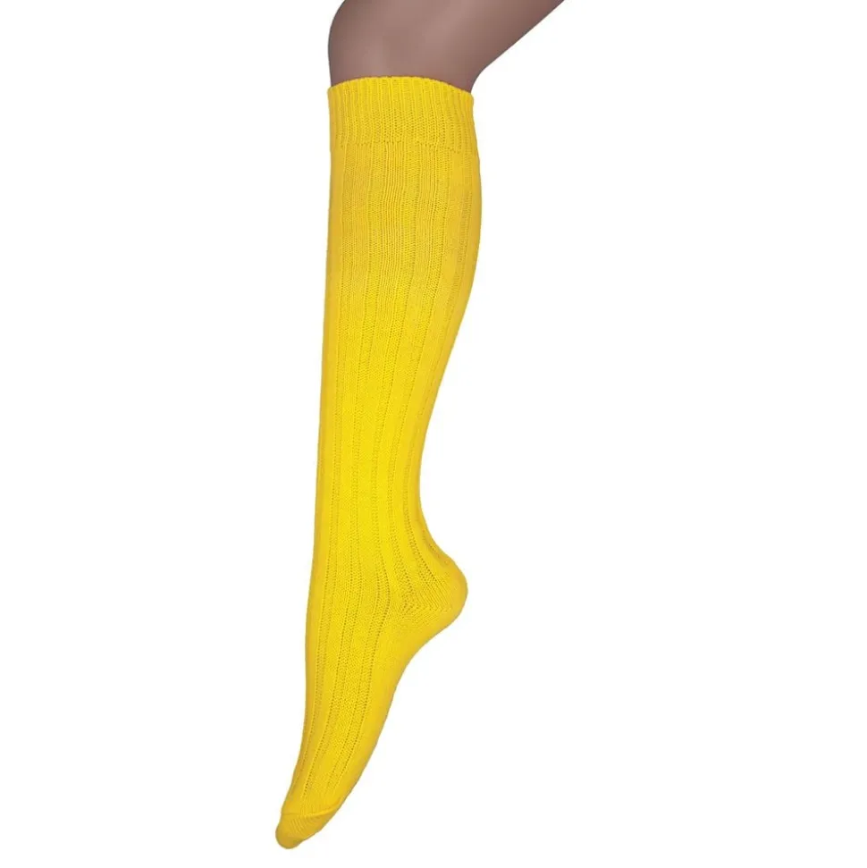 Gule Knestrømper