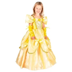 Gul Prinsessekjole Barn Kostyme