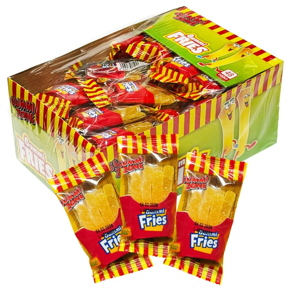 Gummi Zone Gummi Fries Storpakning