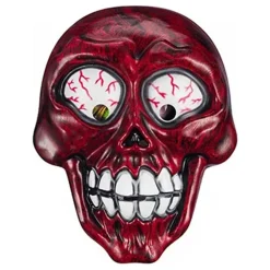 Halloweenmaske med godteri