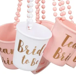 Halskjede med Shotglass Bride to Be