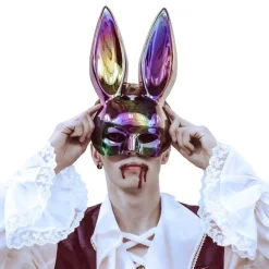 Halvmaske Kanin Iridescent