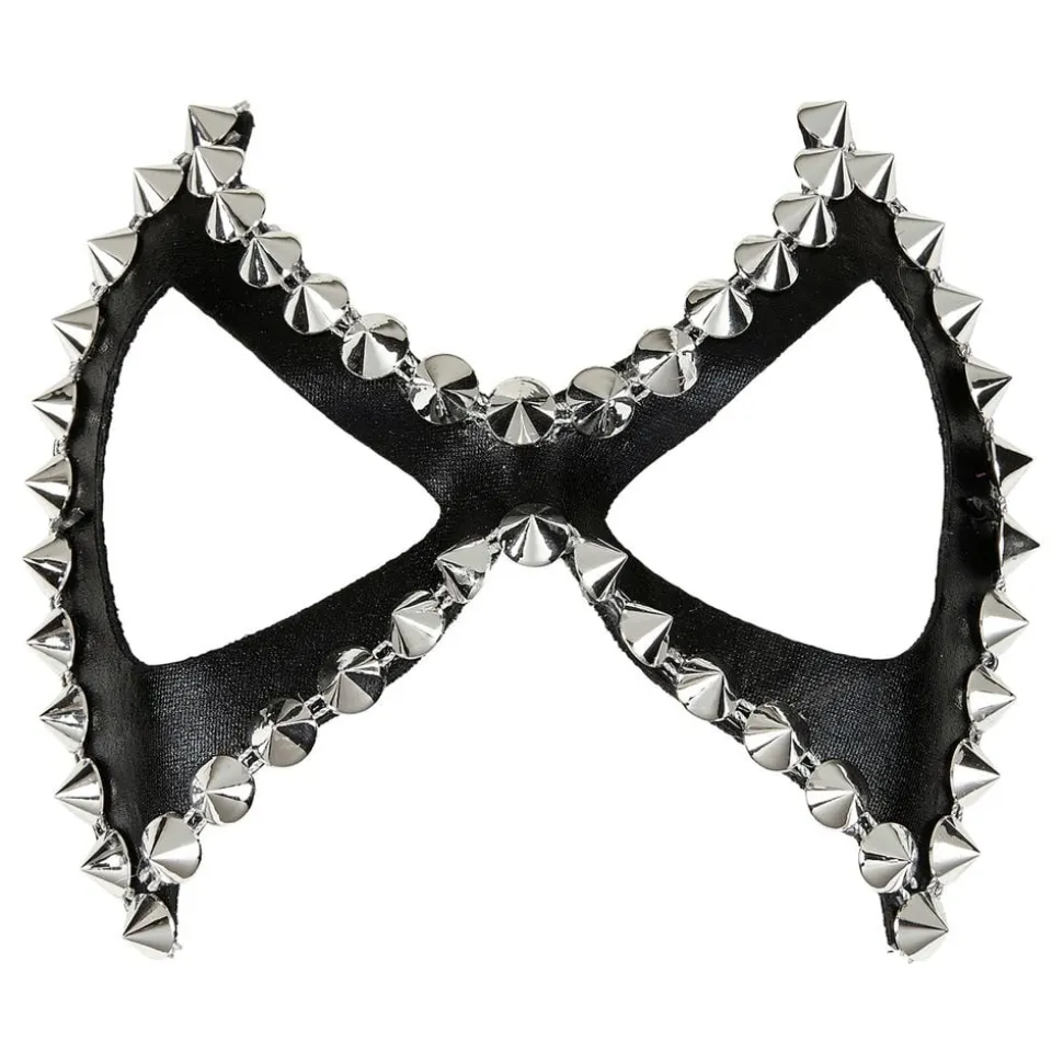 Halvmaske med Nagler Diabolsk