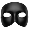 Halvmaske Svart