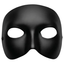 Halvmaske Svart
