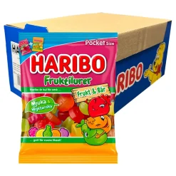 Haribo Fruktilurer Frukt & Bær Storpakning