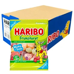 Haribo Fruktilurer Sur Storpakning