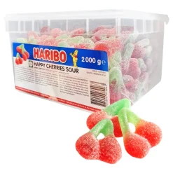 Haribo Happy Cherries Sour Storpakning