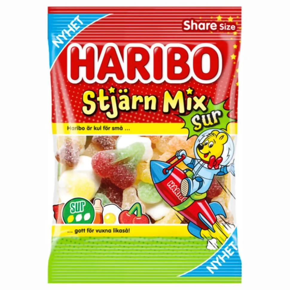 Haribo Stjerne Mix Sur