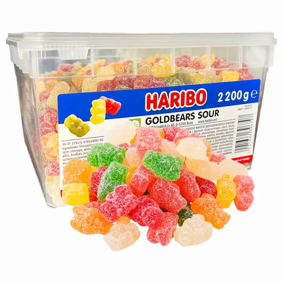 Haribo Sure Guldbjørner Storpakning