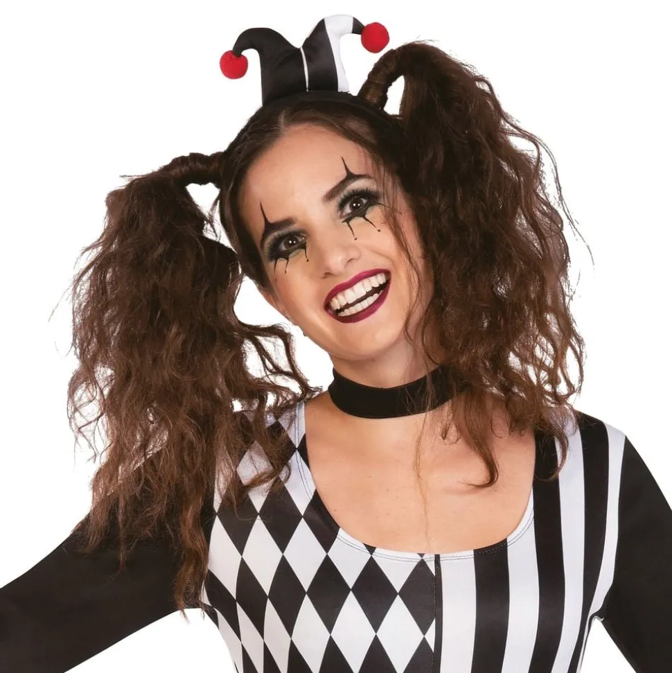 Harlequin Gjøgler Kostyme