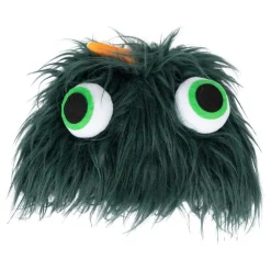 Hatt Fluffy Monster Mørkegrønn