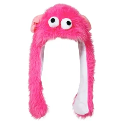 Hatt Fluffy Monster Rosa
