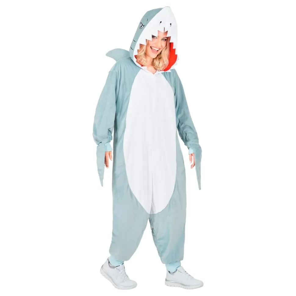Havets Hai Onesie Kostyme