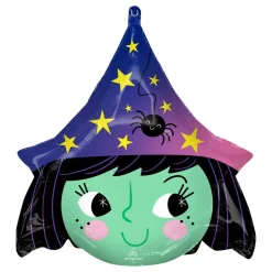 Heks Halloween Folieballong
