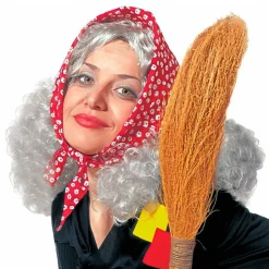 Heks Parykk med Skjerf