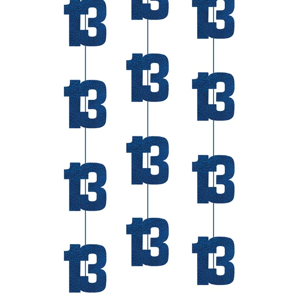 Hengende Dekorasjoner 13 Blå