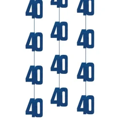 Hengende Dekorasjoner 40 Blå