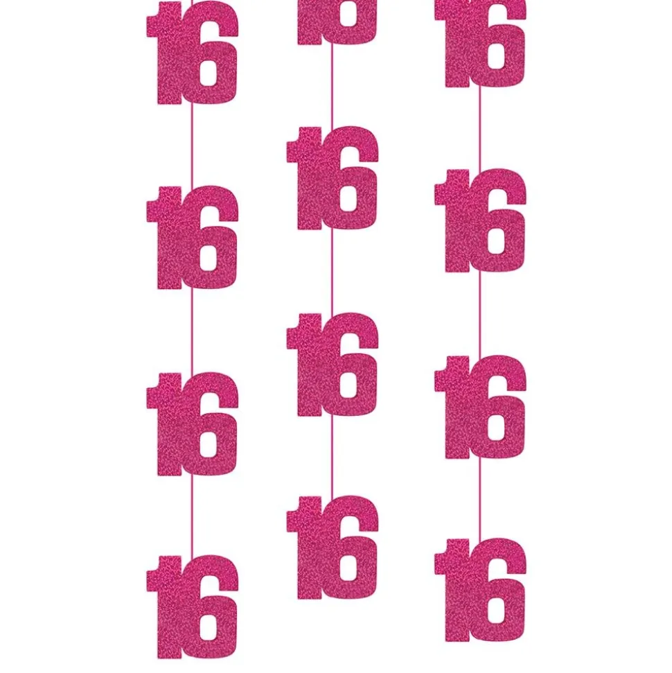 Hengende Dekorasjoner 16 Rosa
