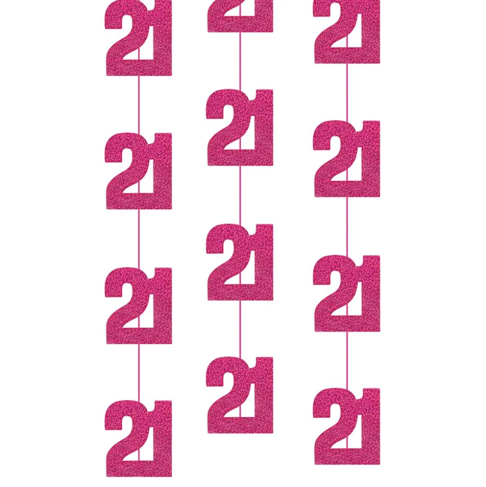 Hengende Dekorasjoner 21 Rosa