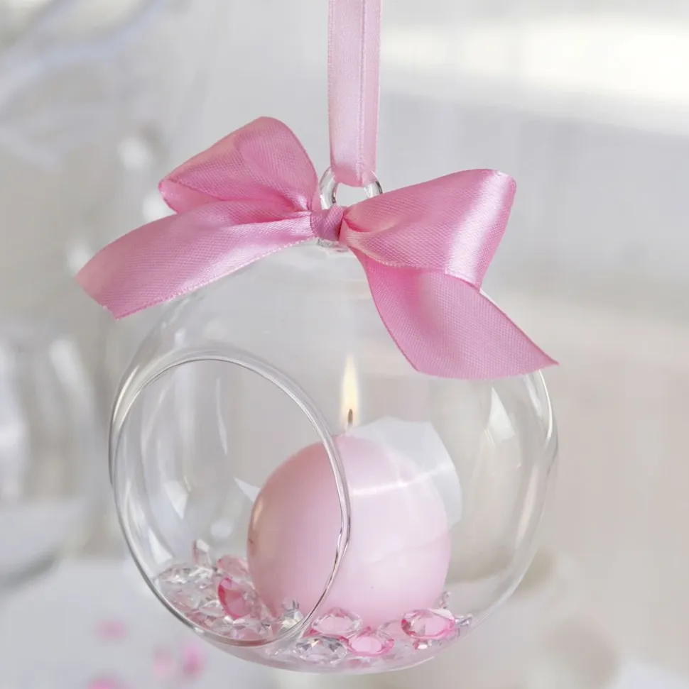 Hengende Lyslykter Glasskule