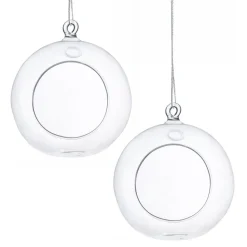 Hengende Lyslykter Glasskule
