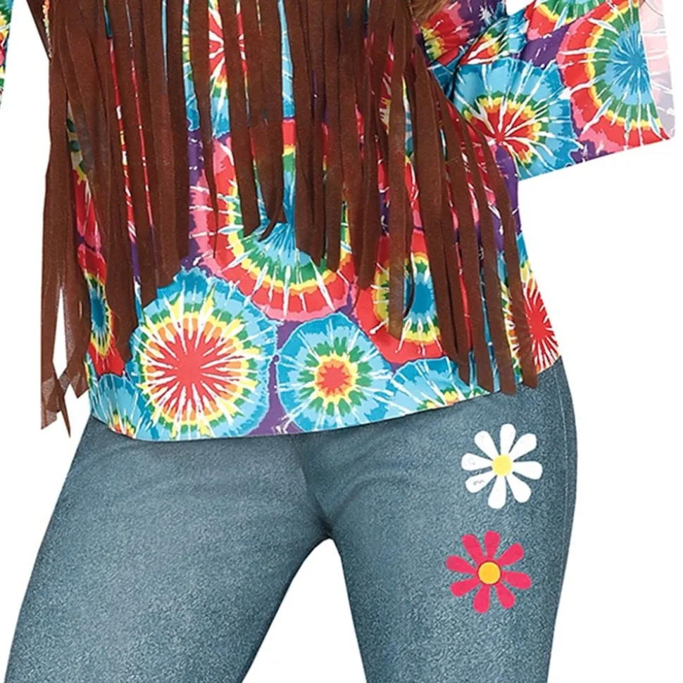 Hippie Dame Kostyme