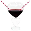 Hjerteformet Glass