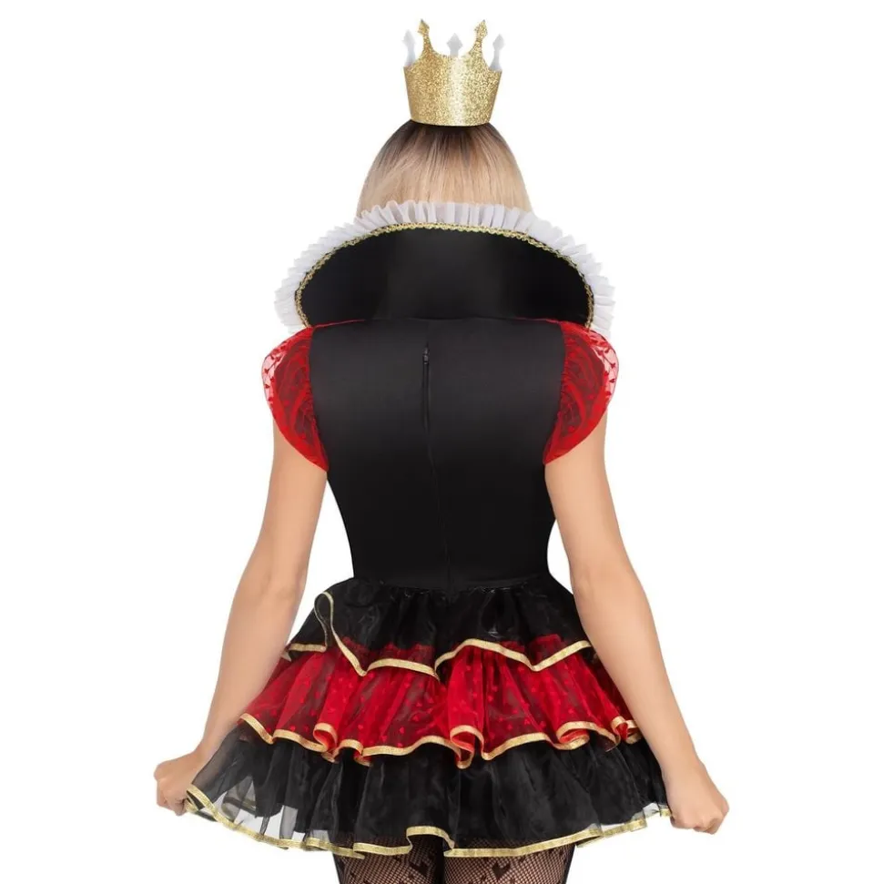 Hjerter Dame Deluxe Kostyme