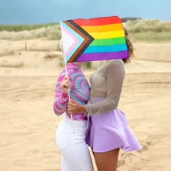 Håndflagg av Polyester Pride Progress