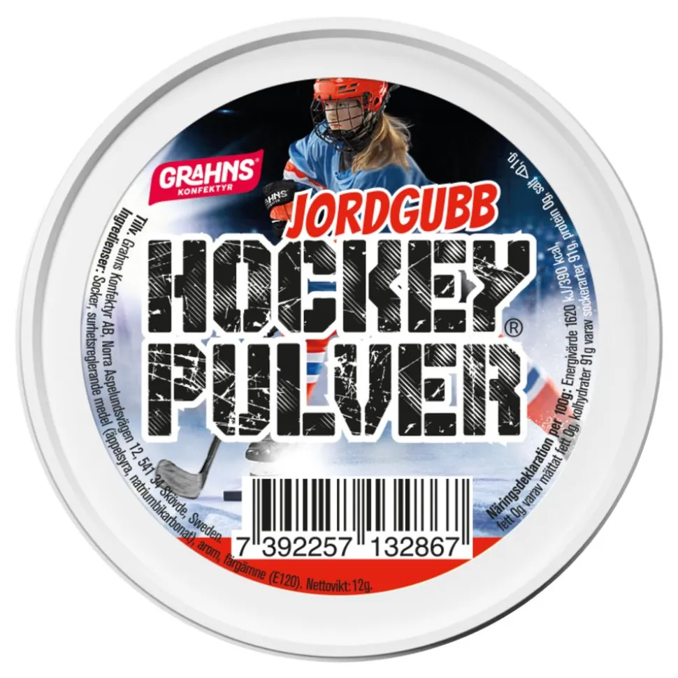 Hockeypulver Jordbær Storpakning