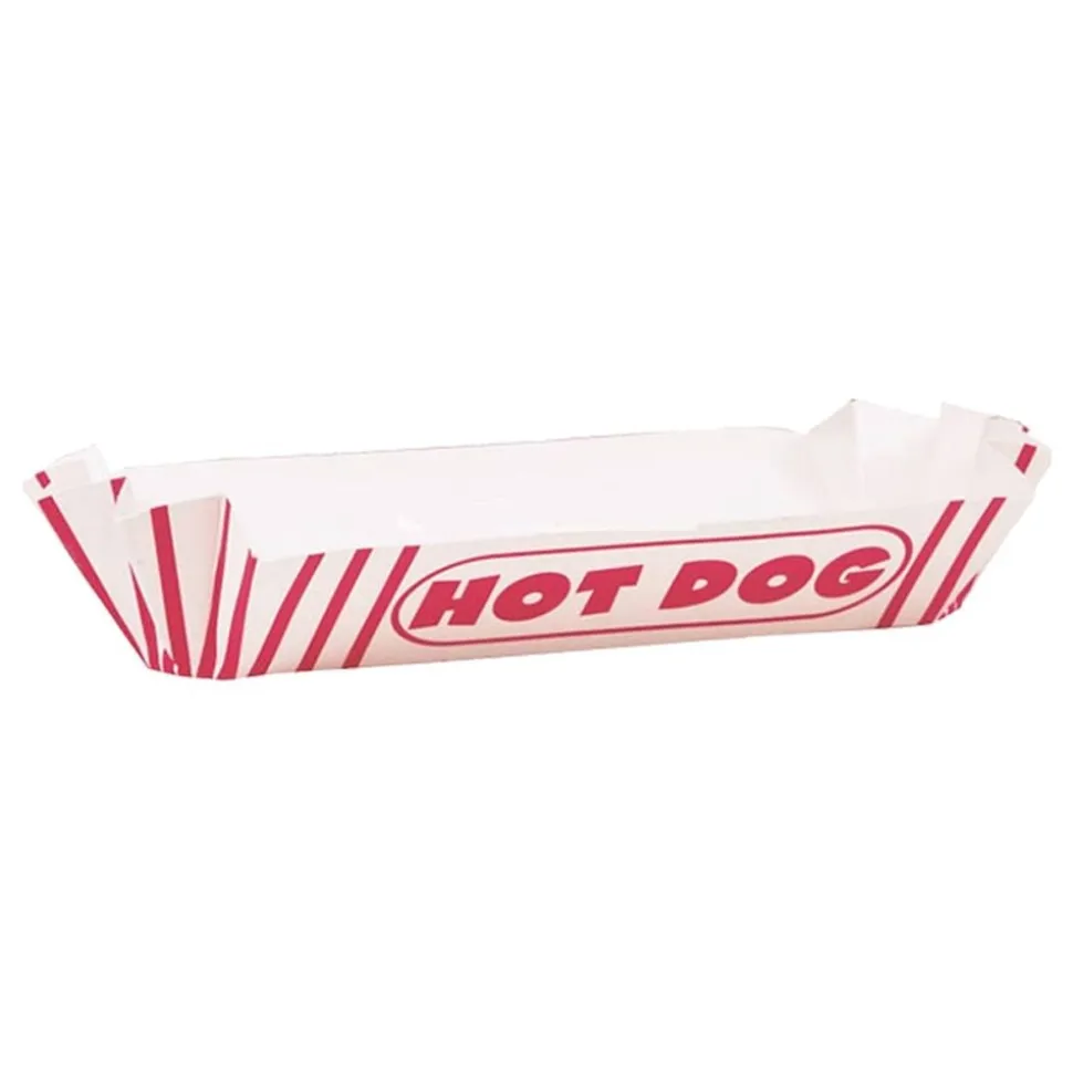 Hot Dog-Beger i Papp