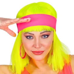 Hårbånd Neonrosa