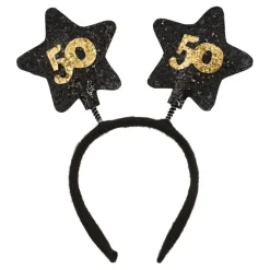 Hårbøyle 50 Birthday Star