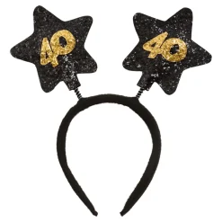 Hårbøyle 40 Birthday Star