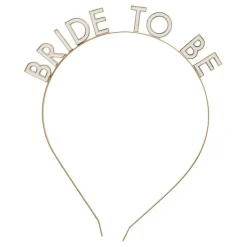 Hårbøyle Bride to Be i metall