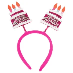 Hårbøyle Happy Birthday med Kaker