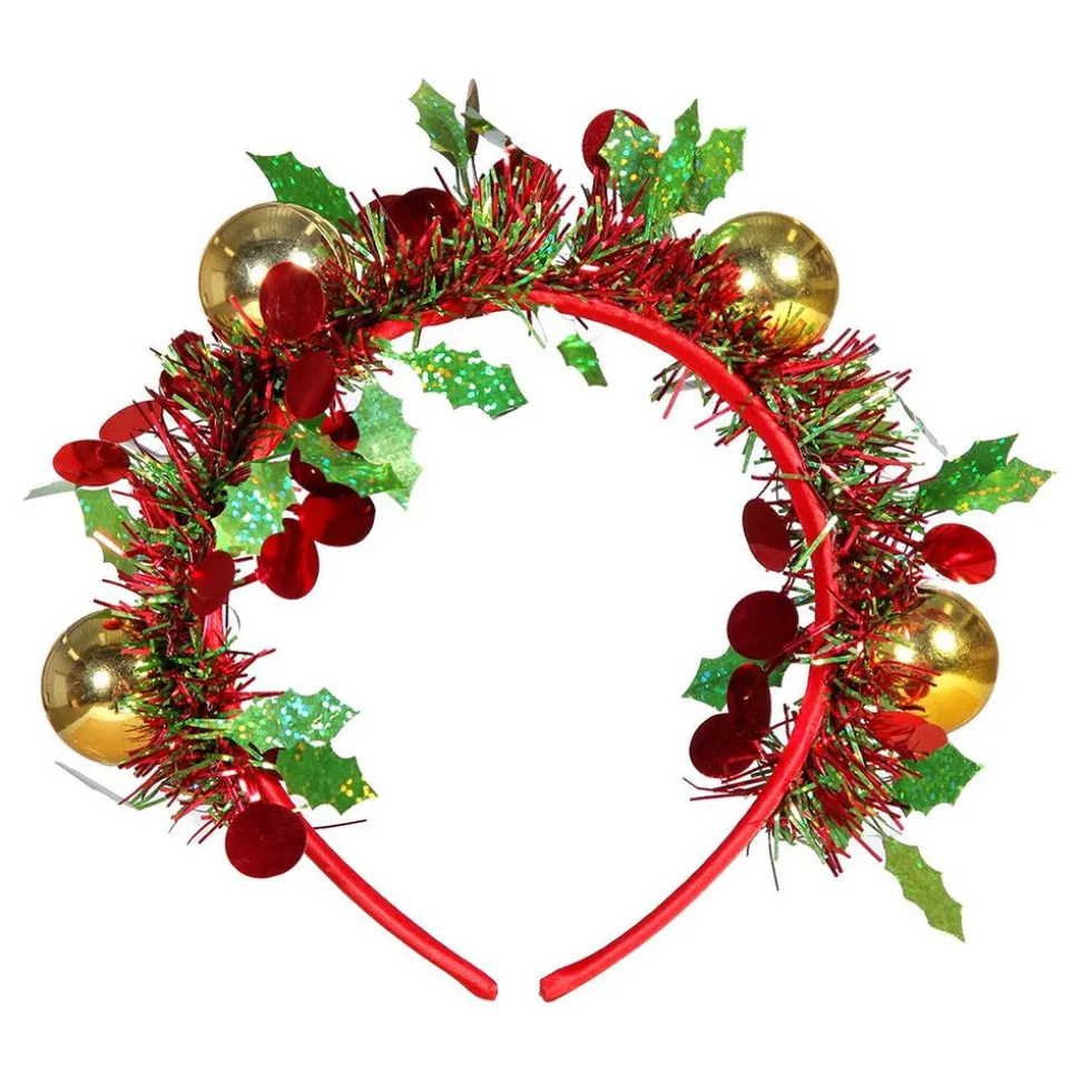 Hårbøyle Julekuler Rød