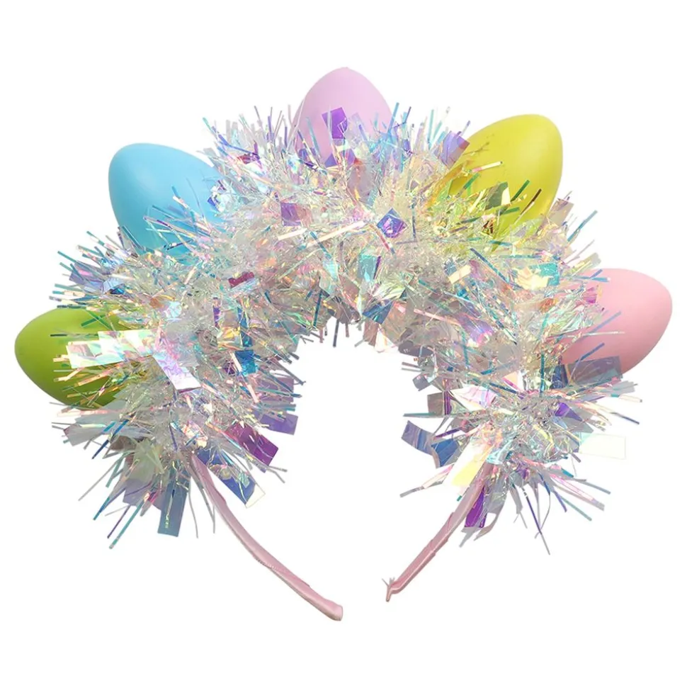 Hårbøyle Påskeegg med Glitter