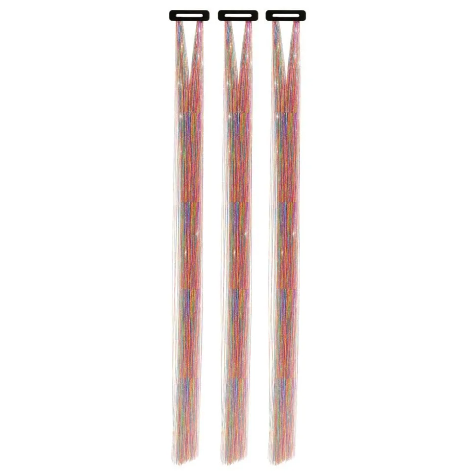 Hårforlengelse Glitter Multi
