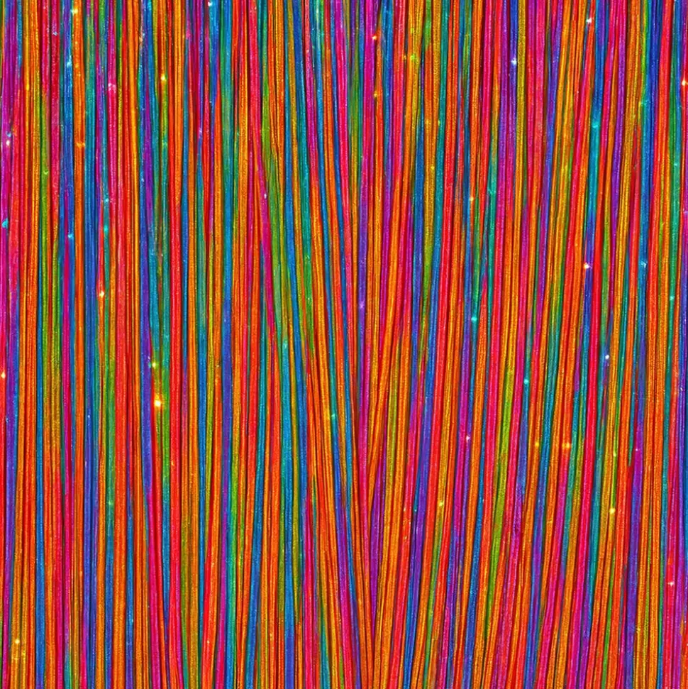 Hårforlengelse Glitter Multi
